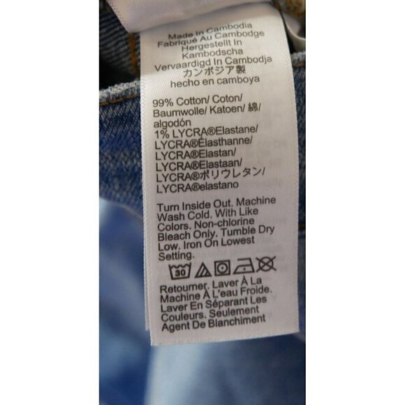 NWOT J Crew Slim Wide-Leg Jean Blue 31 - Picture 6 of 6